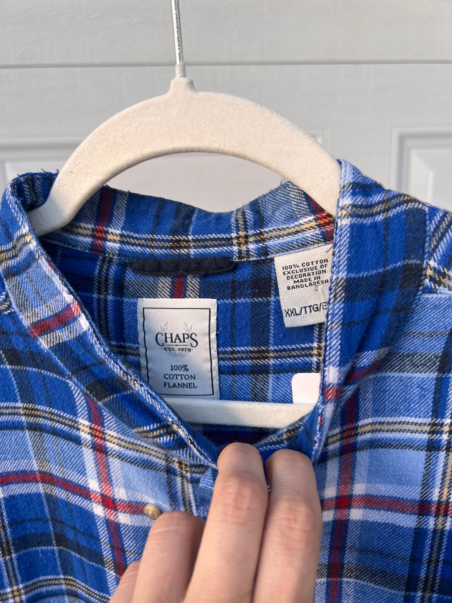 Denim Flannel Remix Shirt - XXL