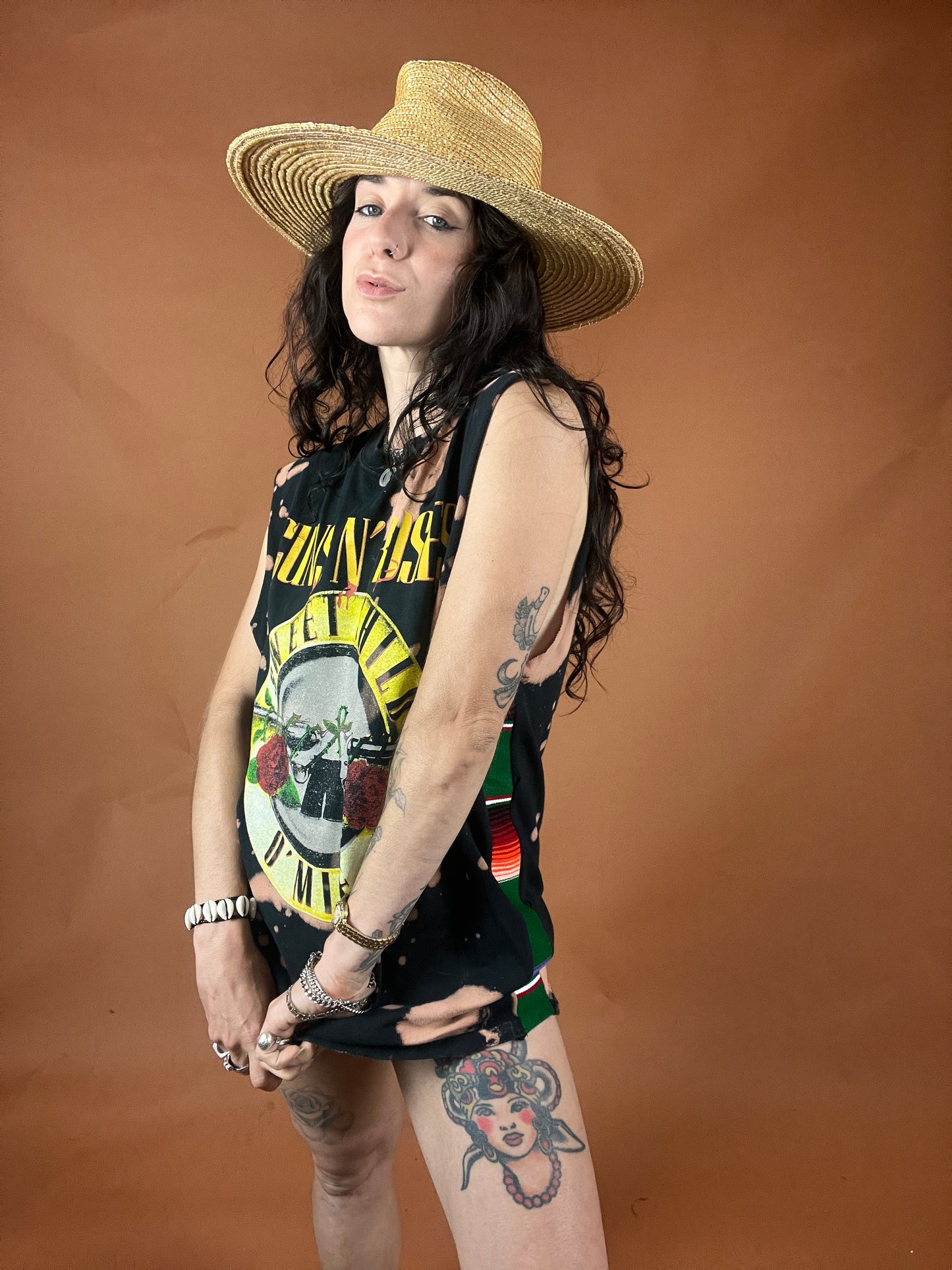 Guns N Roses Stripe Tank Top - S/M