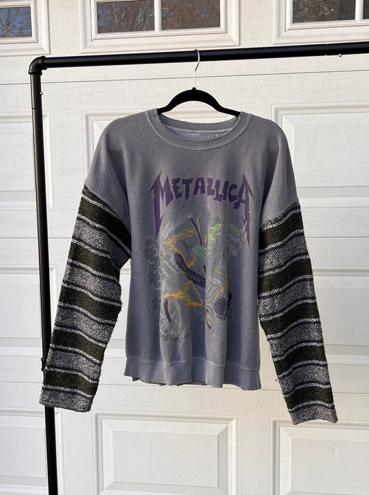 Metalica Baja Remixed Sweatshirt - XL
