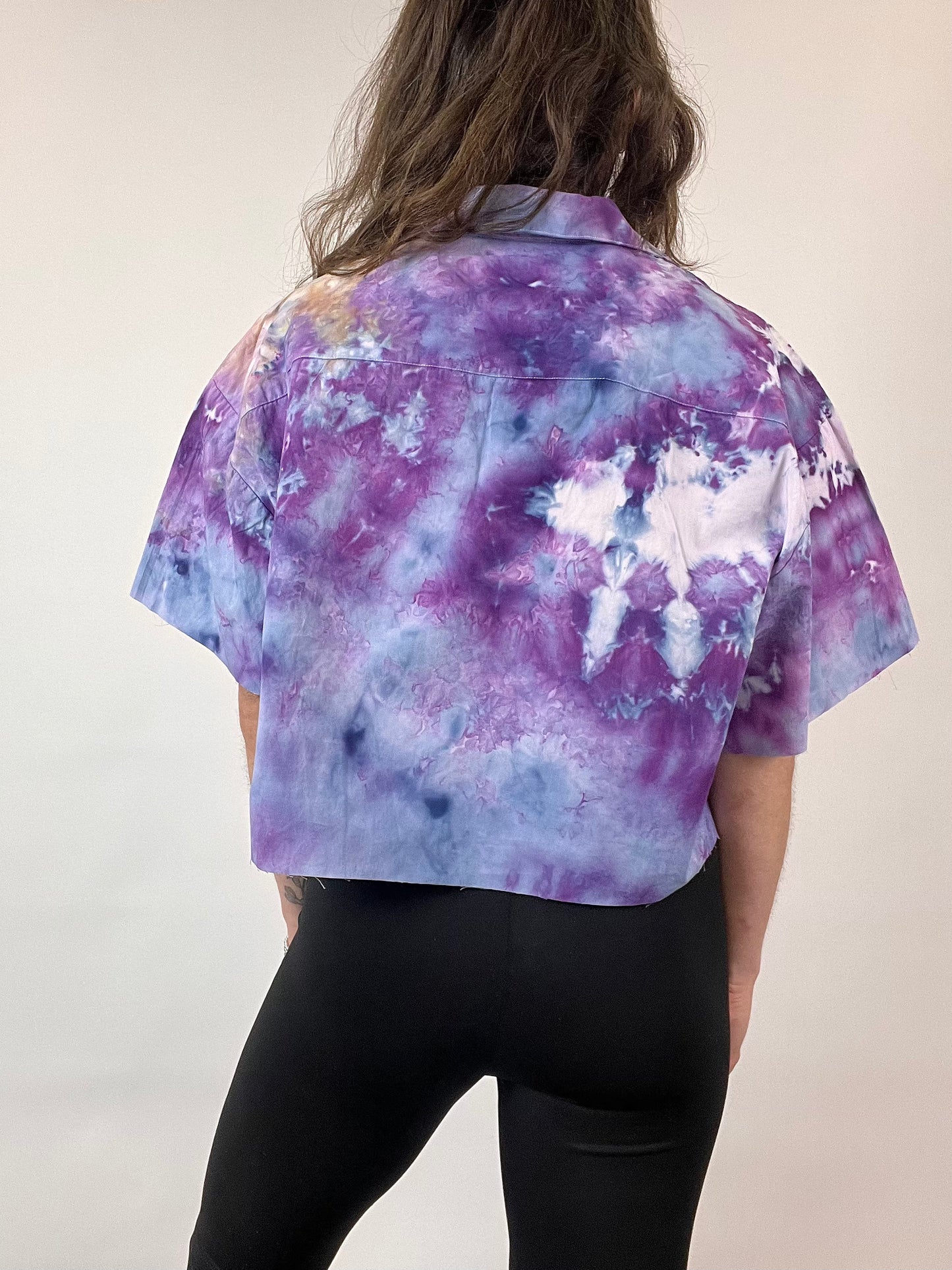 The Tie Dye Crop Top - Large