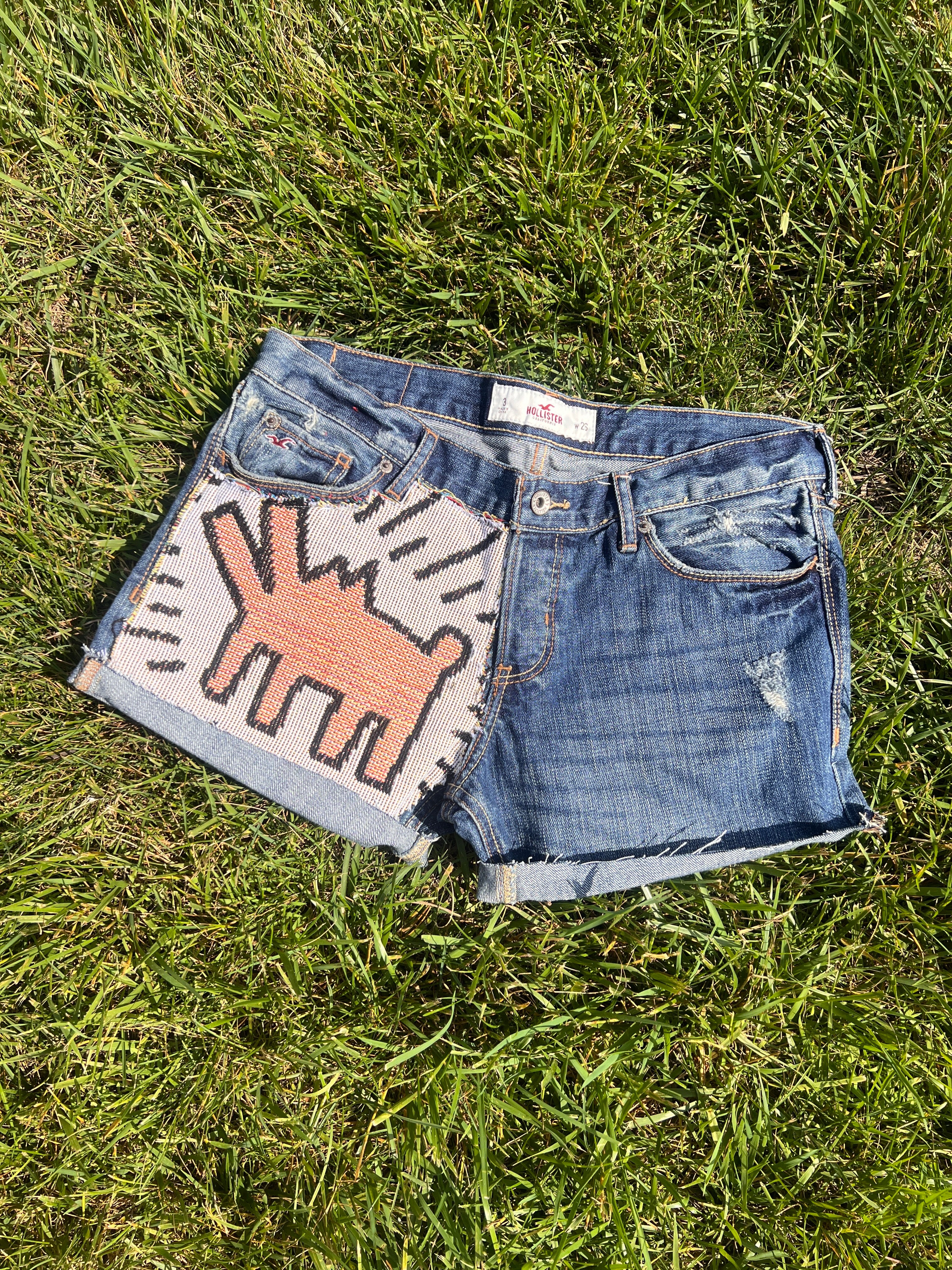 Reworked Floral Towel Shorts - Size 3/26 – Lizard Queenz