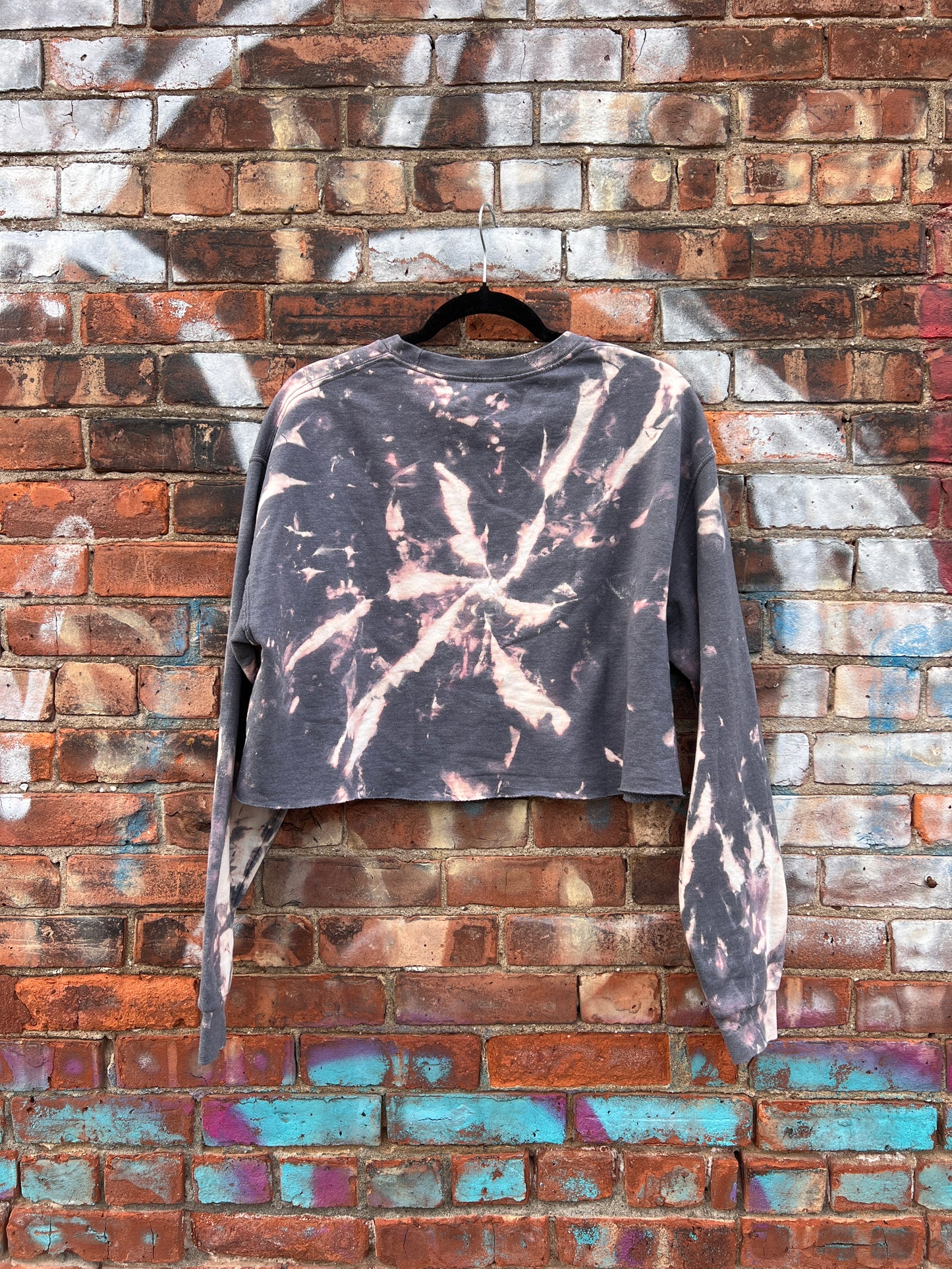 SublimeTie Dye Crop Crewneck - Large