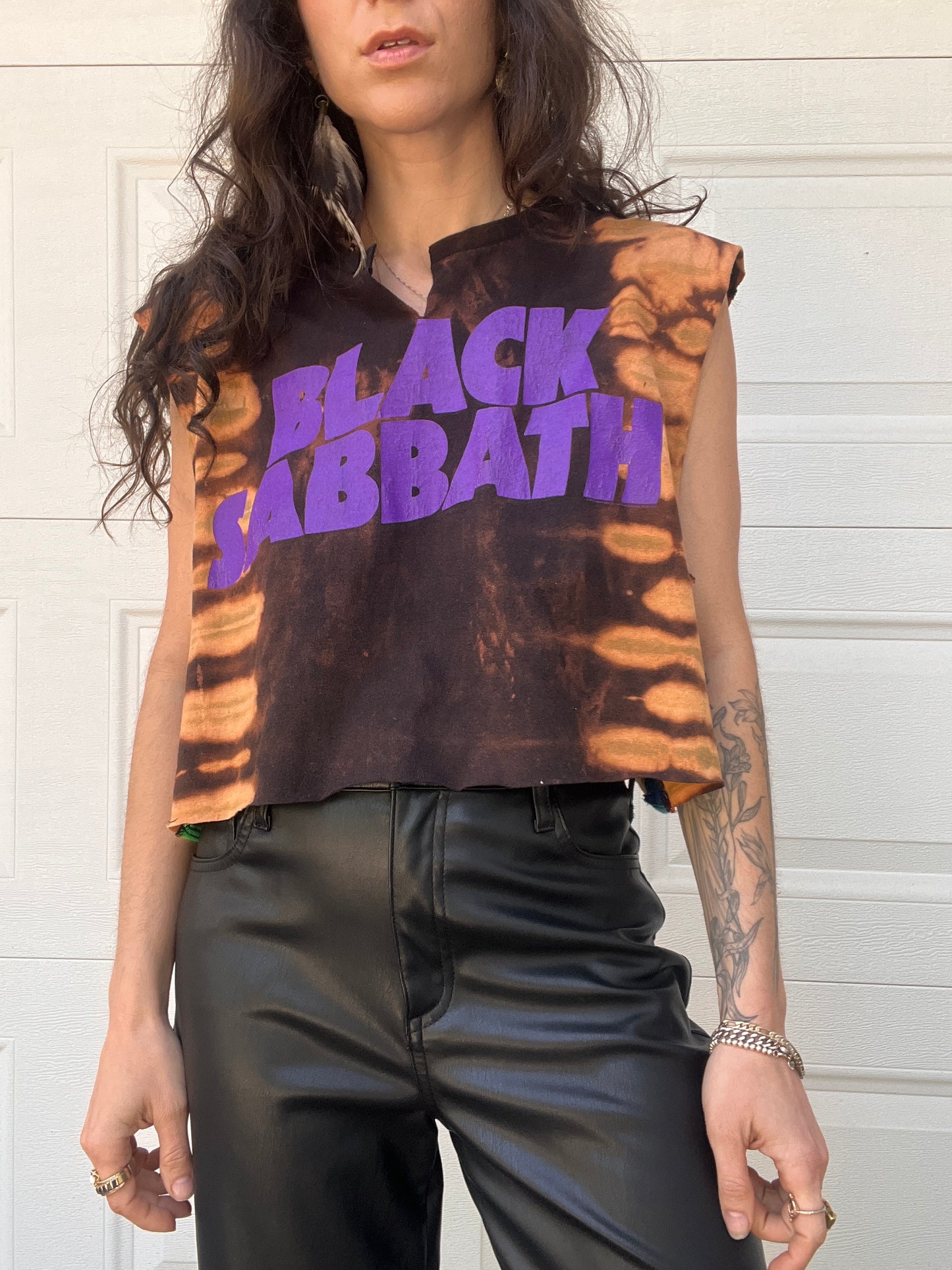 Black Sabbath Serape Stripe Tank - L/XL