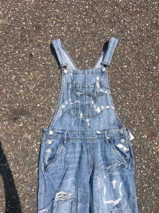 Marbled Overalls - M