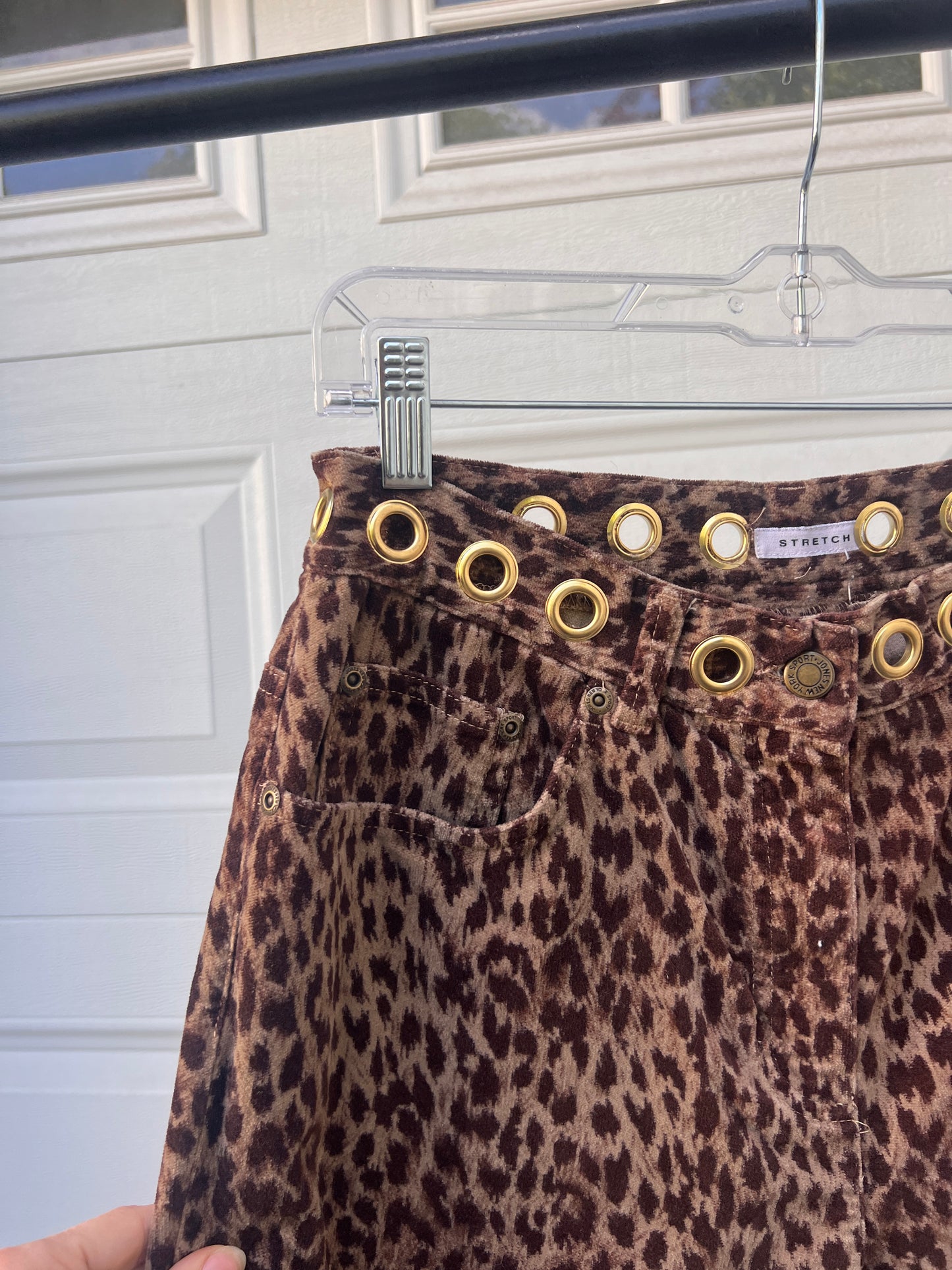 The Grommet Leopard Flares - 31"