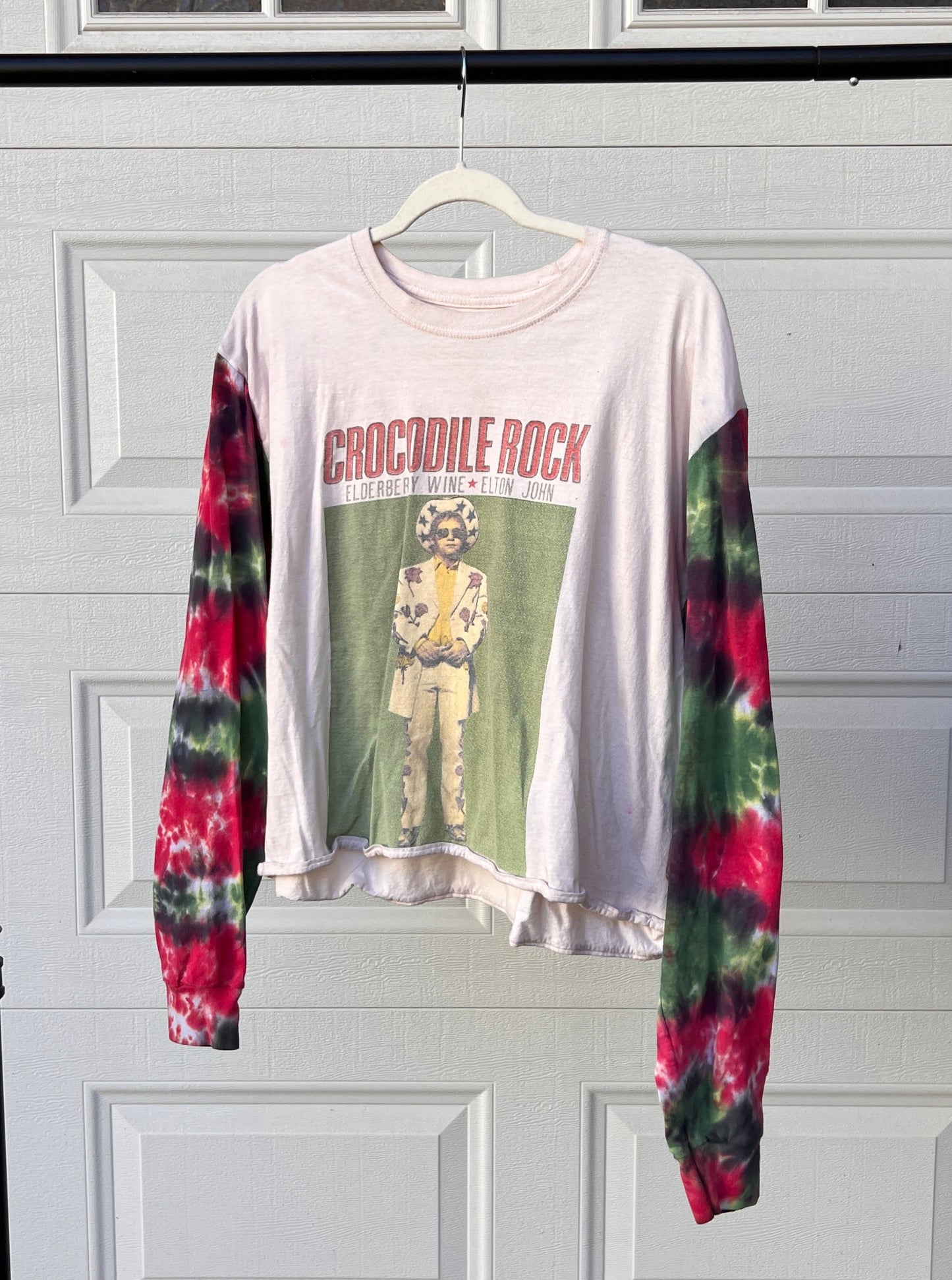 Elton John Reworked Tie Dye L/S - M