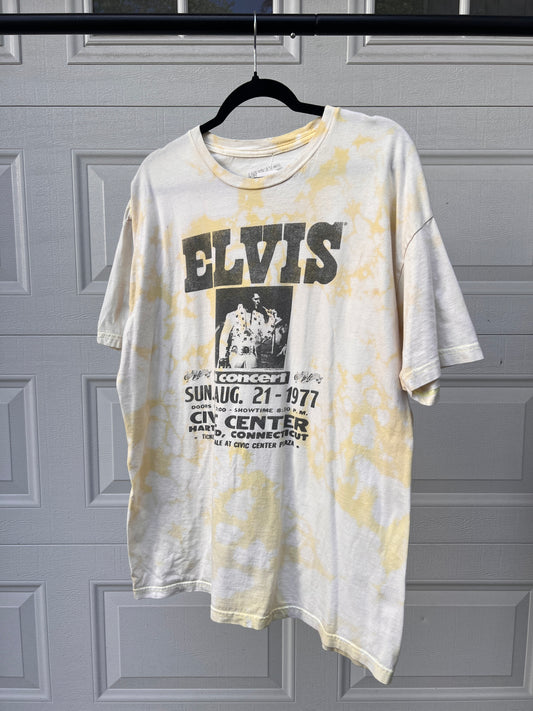 Elvis Bleach Tee - XL