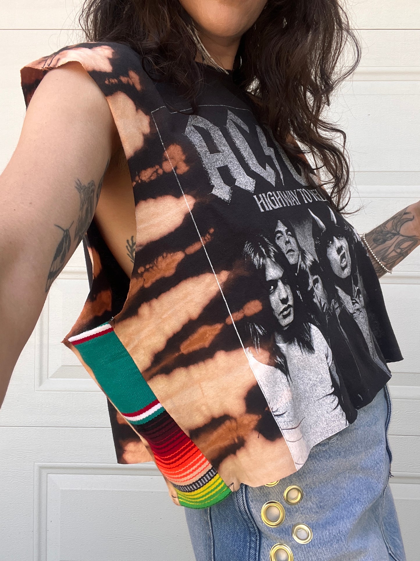 ACDC Serape Stripe Tank - L/XL