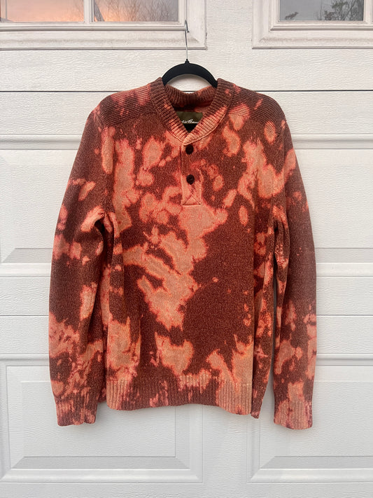 Bleach Button Sweater - XL