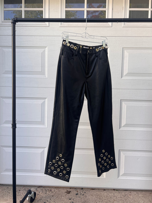 The Grommet Faux Leather Pantz - 6 / 29"