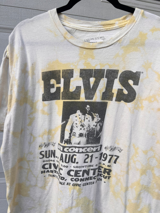 Elvis Bleach Tee - XL