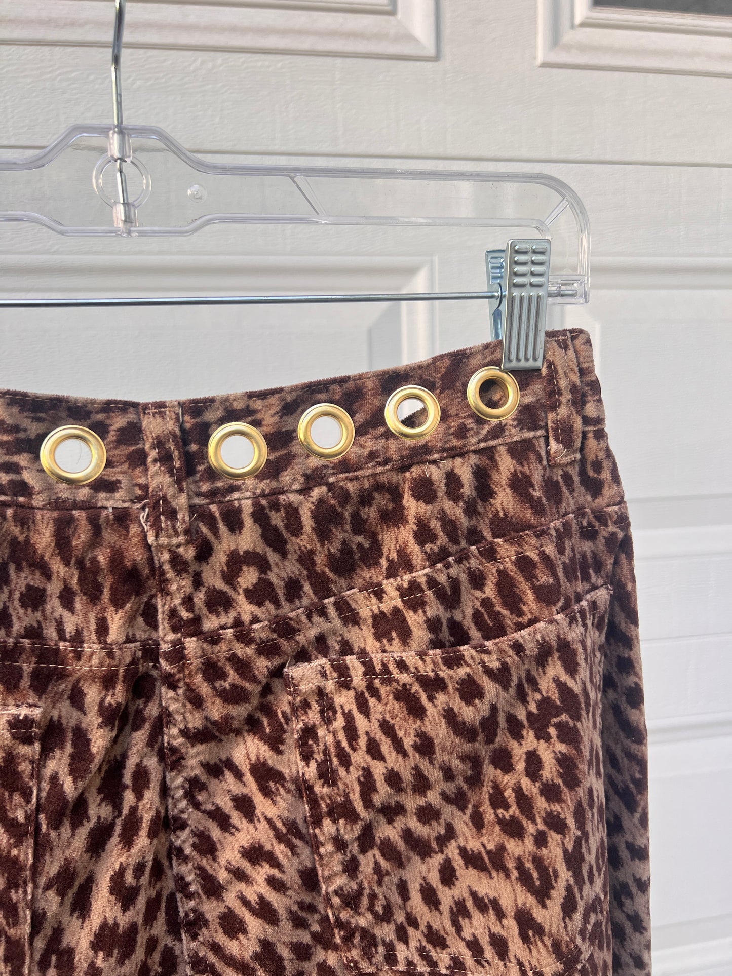 The Grommet Leopard Flares - 31"