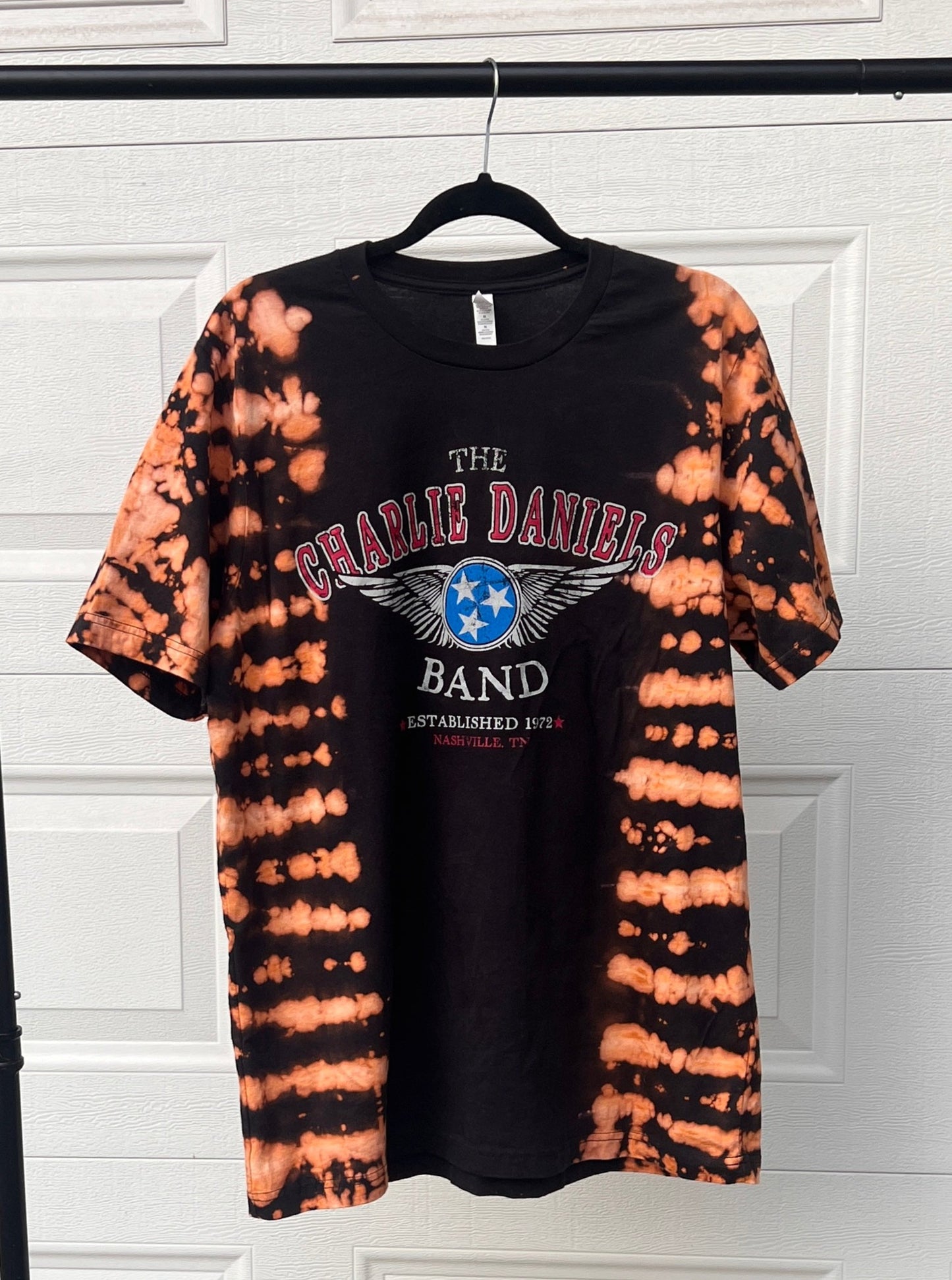 Charlie Daniels Bleach Tee - XL