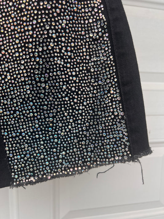 The Bedazzled Denim Tool Belt - 29"