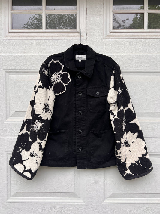 Towel Patchwork Utility Jacket - Large