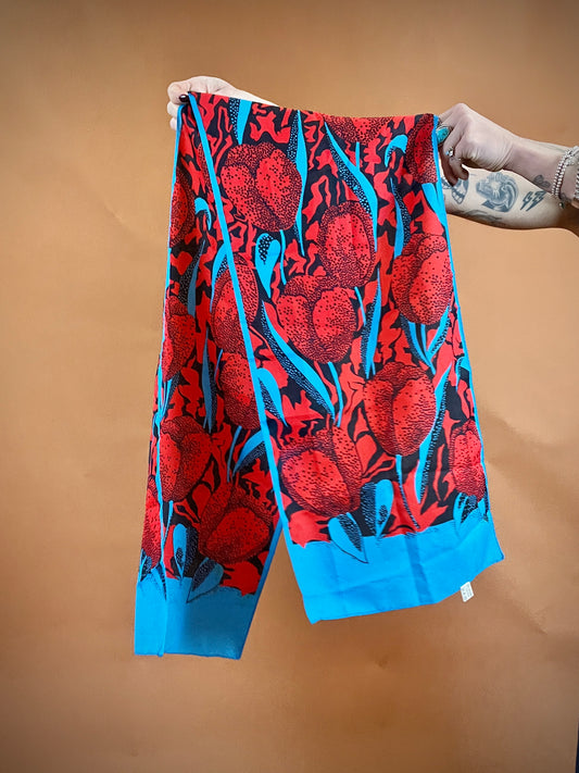 The Vintage Floral Scarf