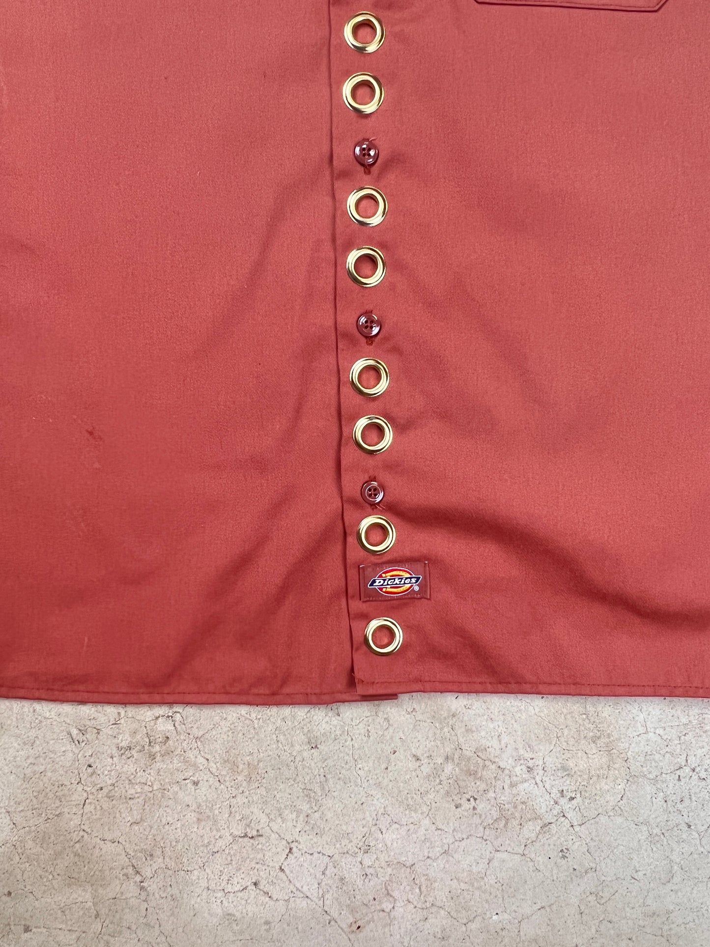 The Grommet Dickies Shirt - Rust - L