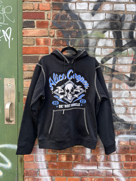 Alice Cooper Stitch Hoodie - Medium