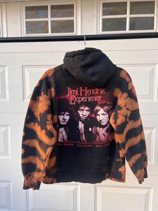 Jimi Hendrix Bleach Hoodie - Medium