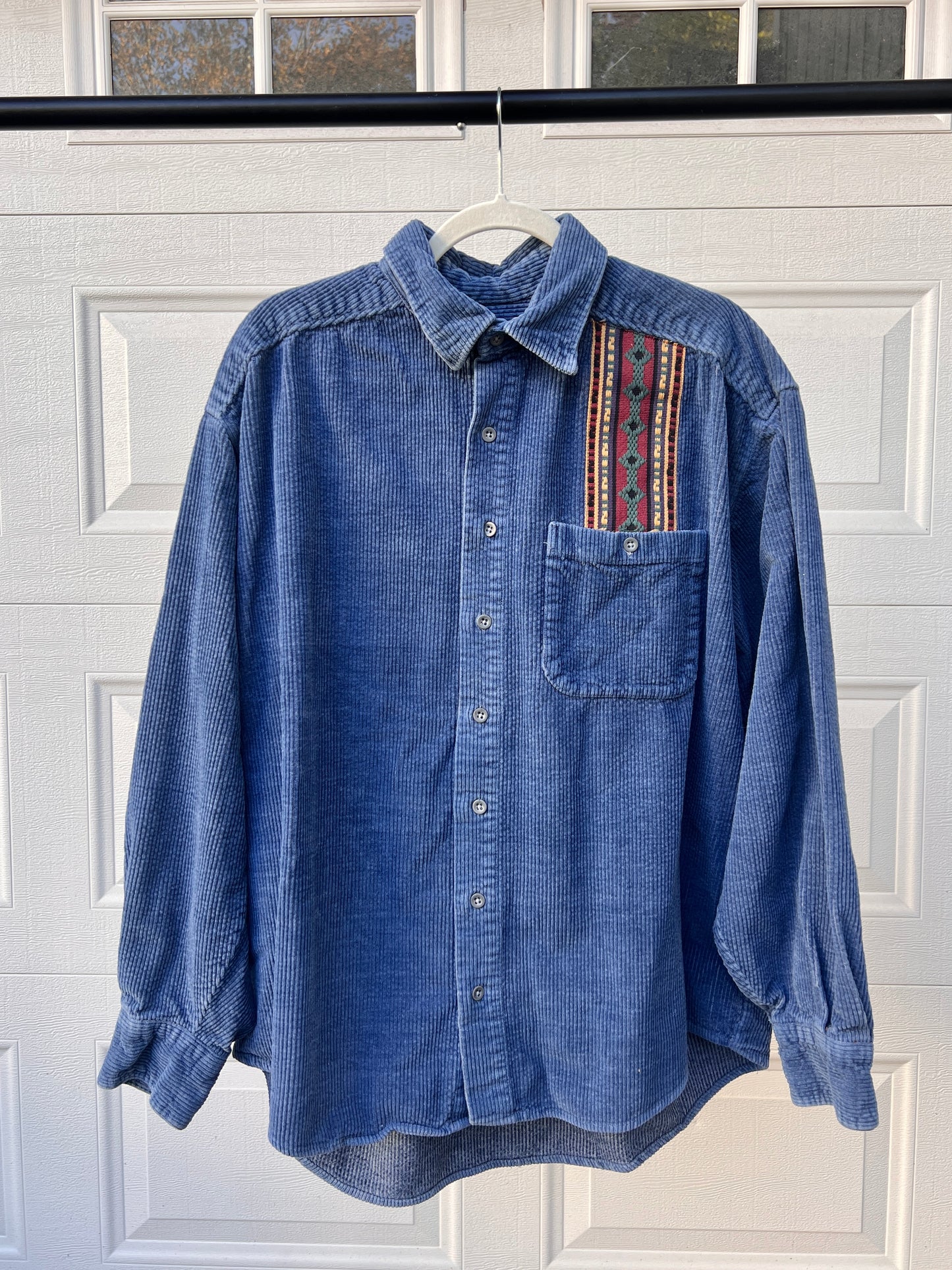 Remixed Corduroy Shirt - Large