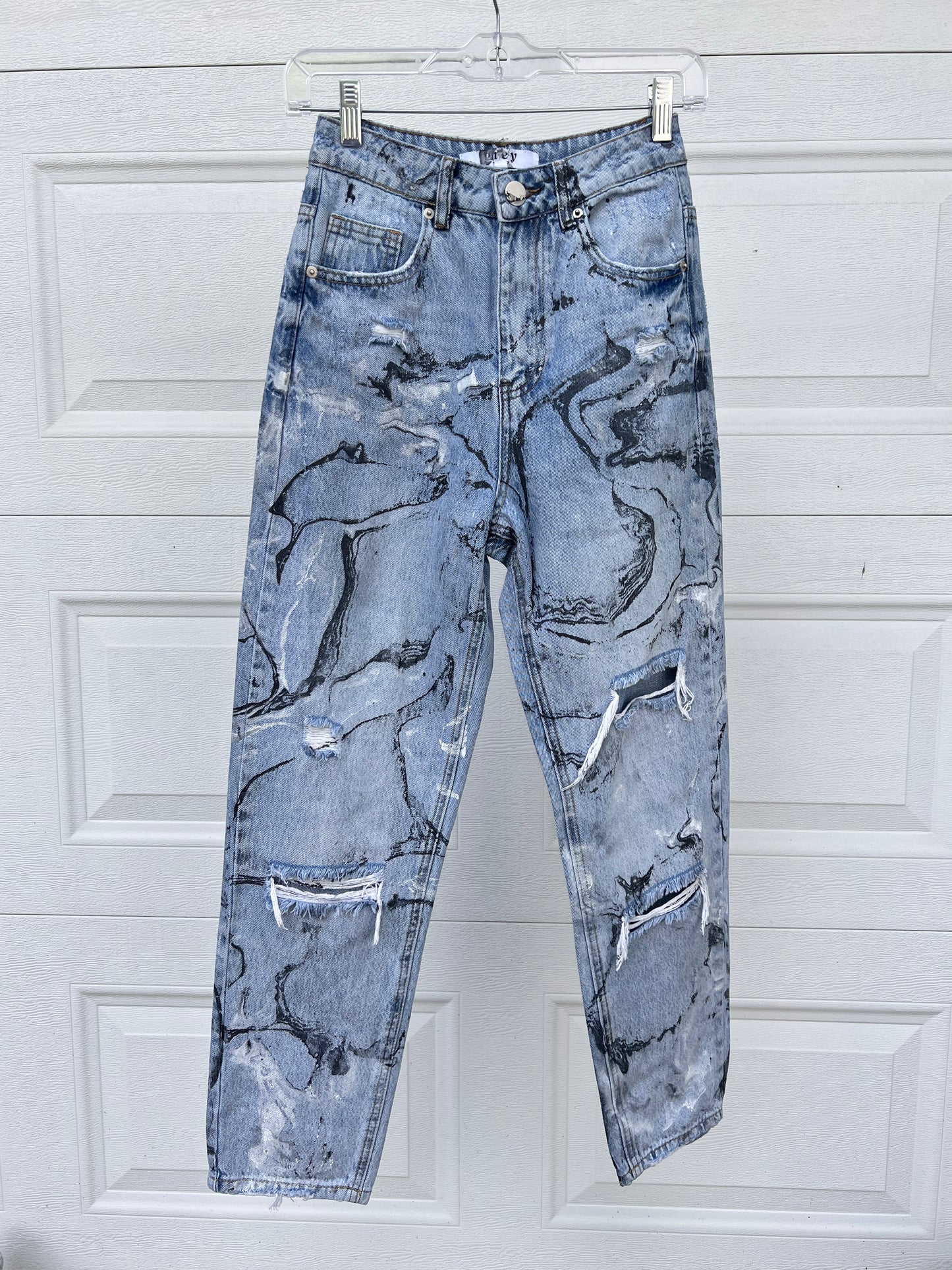 The Marbled Jeans - 24"