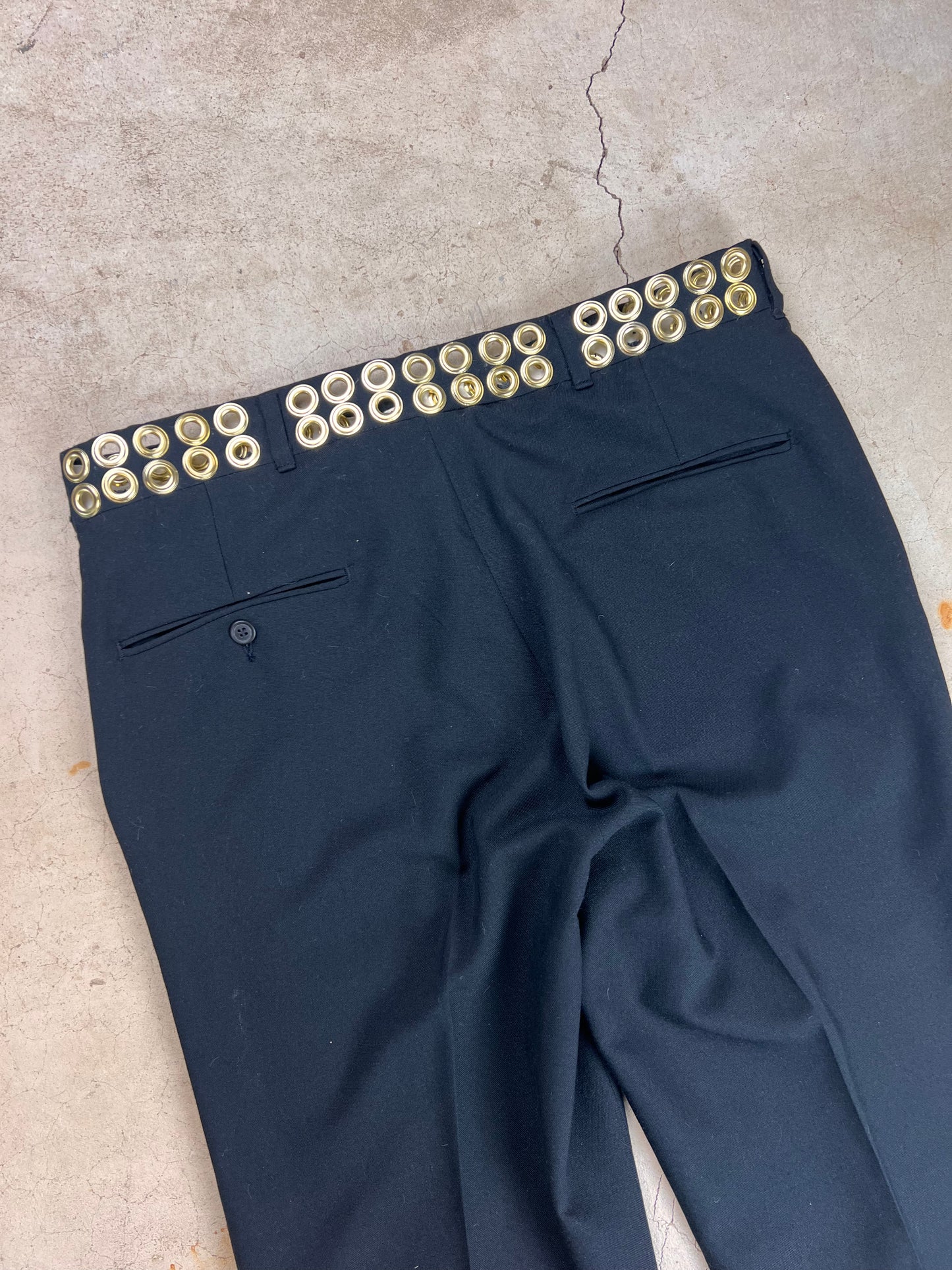 The Double Grommet Crop Trousers - 34"