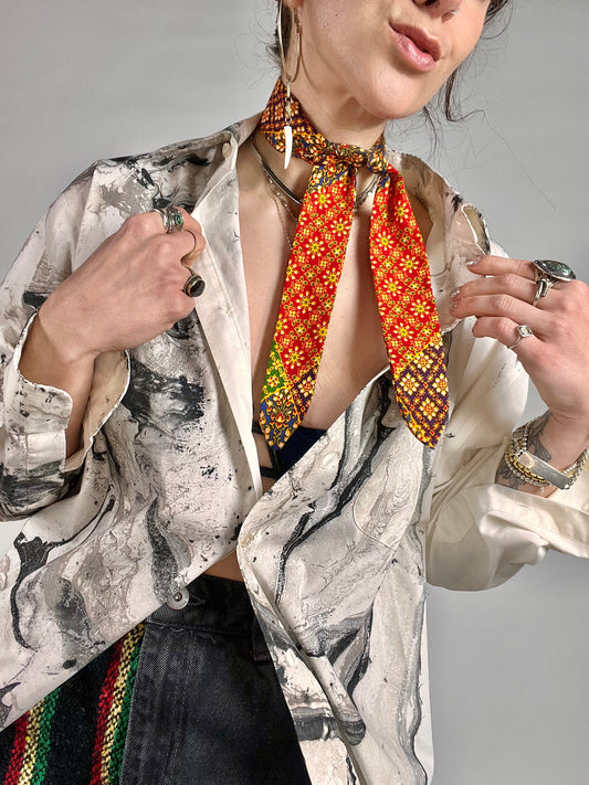 The Patchwork Neck / Hair / Hat Tie